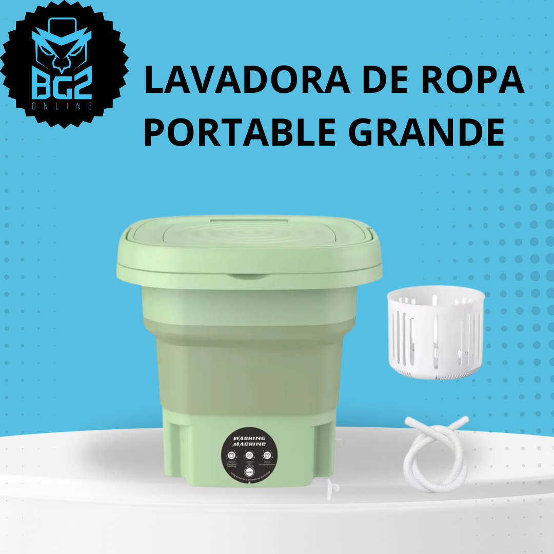 LAVADORA DE ROPA PORTABLE GRANDE